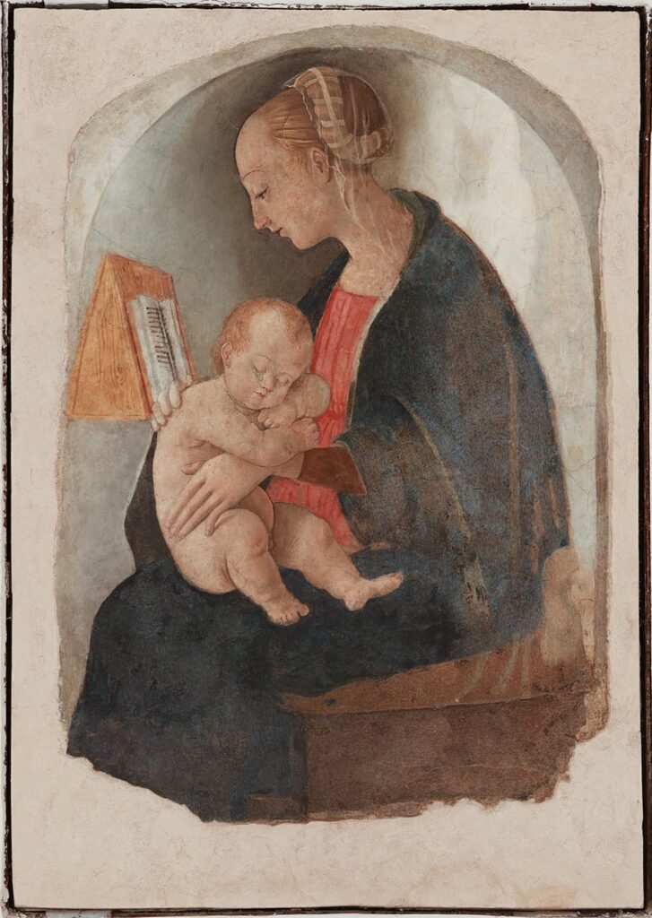 reading madonna with child (照片來自拉斐爾之家官網)