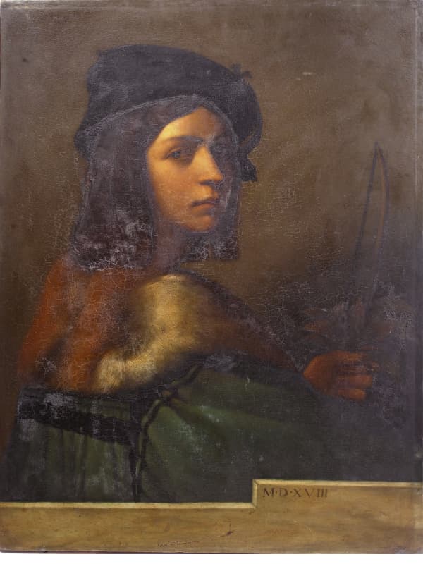 Sebastiano del Piombo 自畫像(公有領域)