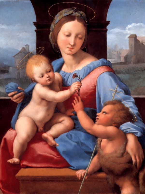 拉斐爾《加瓦聖母》1510-1511年(公有領域)