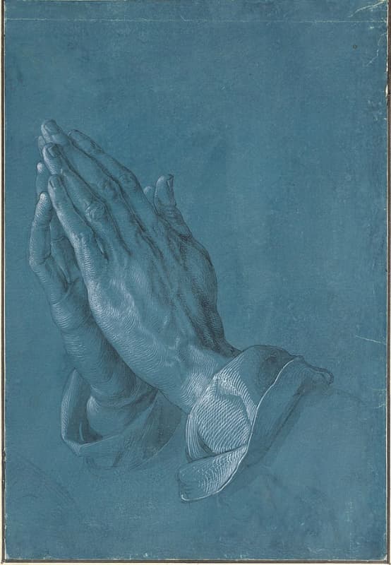 1508-祈禱中的雙手-Dürer