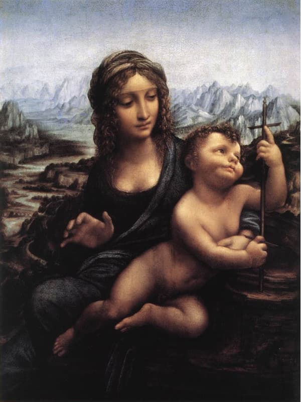 紡車邊的聖母(The Madonna with the Yarnwinder