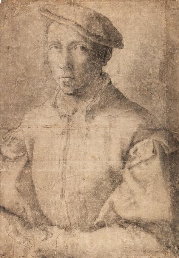 湯瑪索(Tommaso de Cavalieri)肖像，畫者不詳，可能是丹尼爾(Daniele da Volterra)或米開朗基羅(Michelangelo)