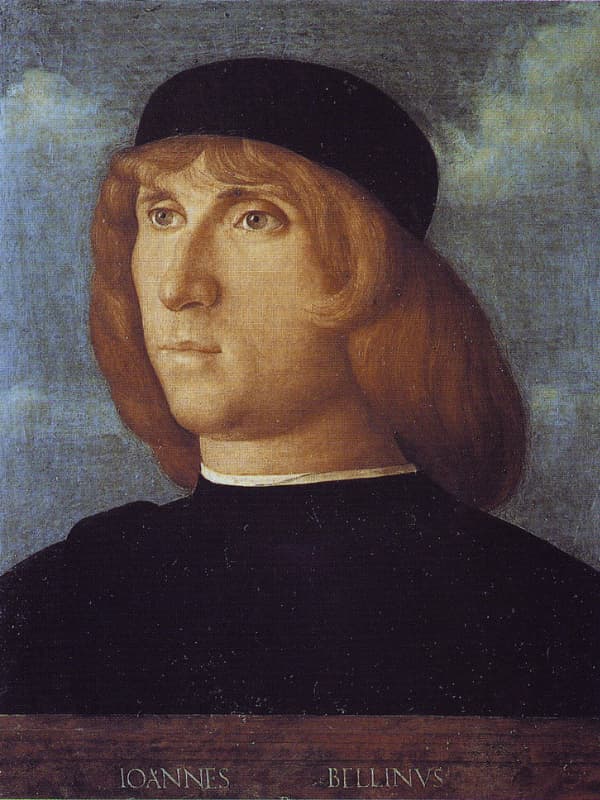 1500年喬凡尼‧貝里尼自畫像(Giovanni_Bellini_ Self-Portrait)公有領域